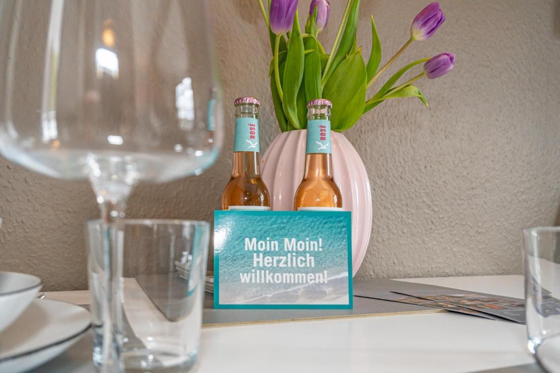 Apartamento Maritim Und Individuell In Wenningstedt Mit Balkon Exterior foto